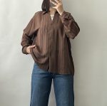 شومیز گیپور PERRY ترک - تصویر 5